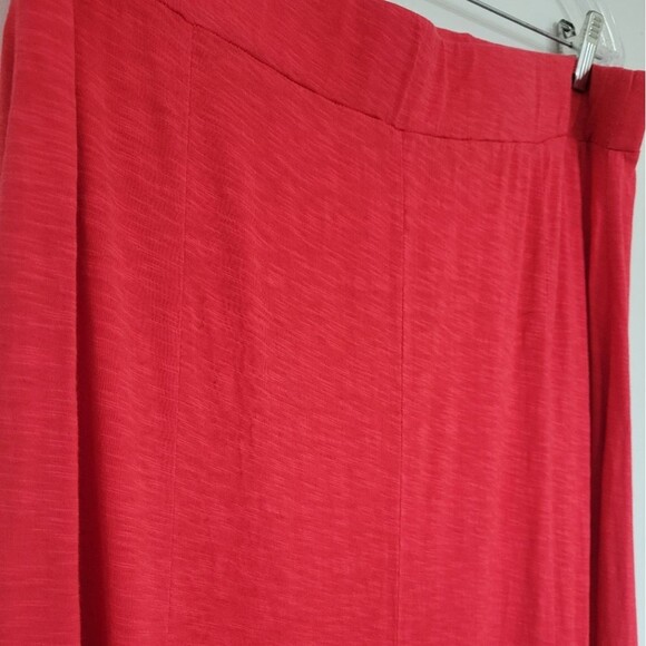 Tommy Bahama Pink Arden Jersey Godet Maxi Skirt Size XL - Picture 3 of 6